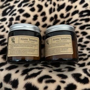 Lot of 2 Aroma Sensation candles 18 & 27